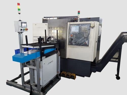 CNC Autoloader – Installed on CNC Machine