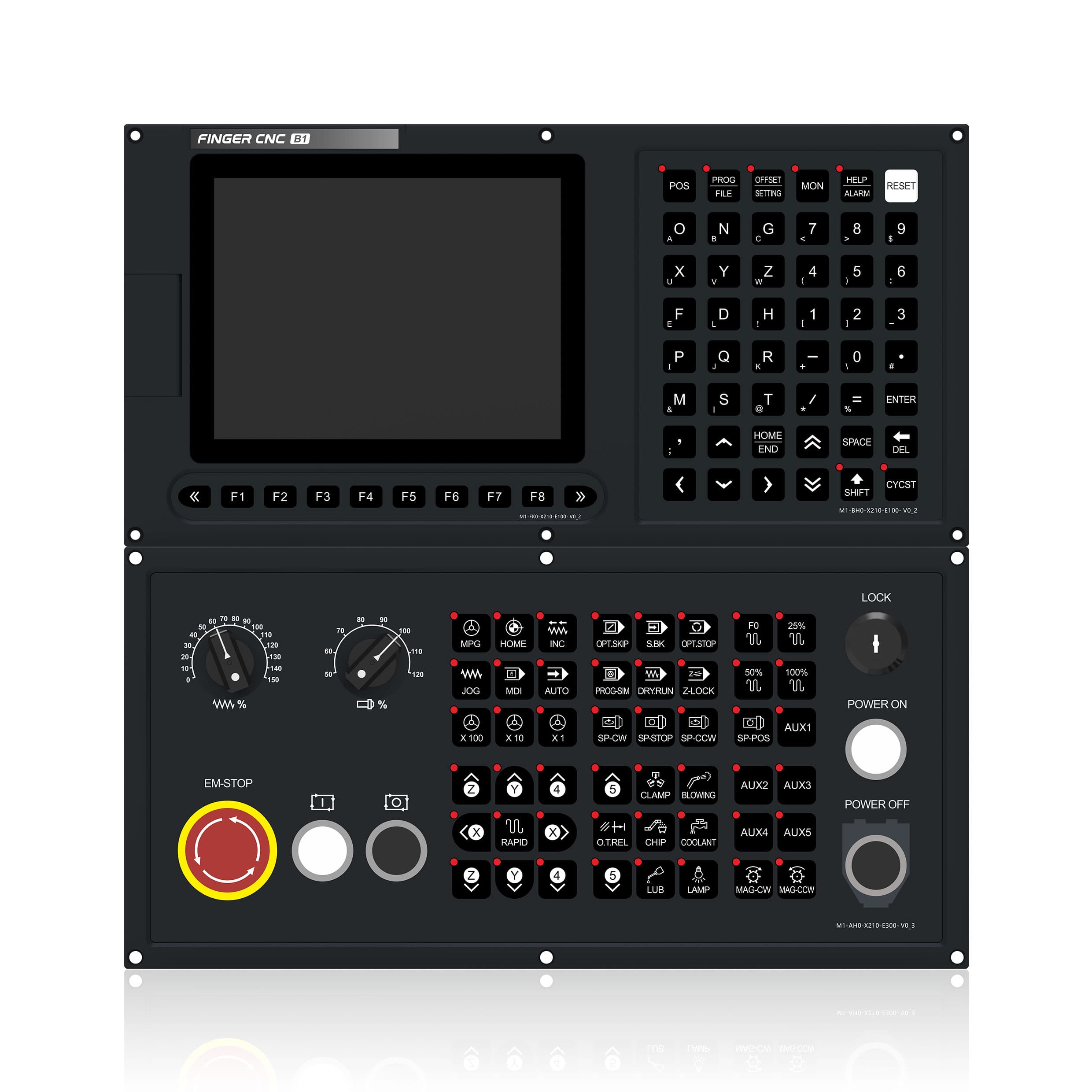 7-Inch CNC Display Panel